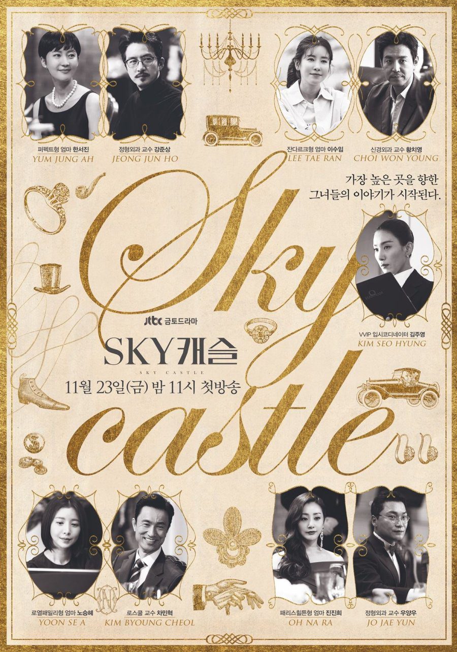 دانلود سریال کره ای قلعه آسمان 2018 SKY Castle