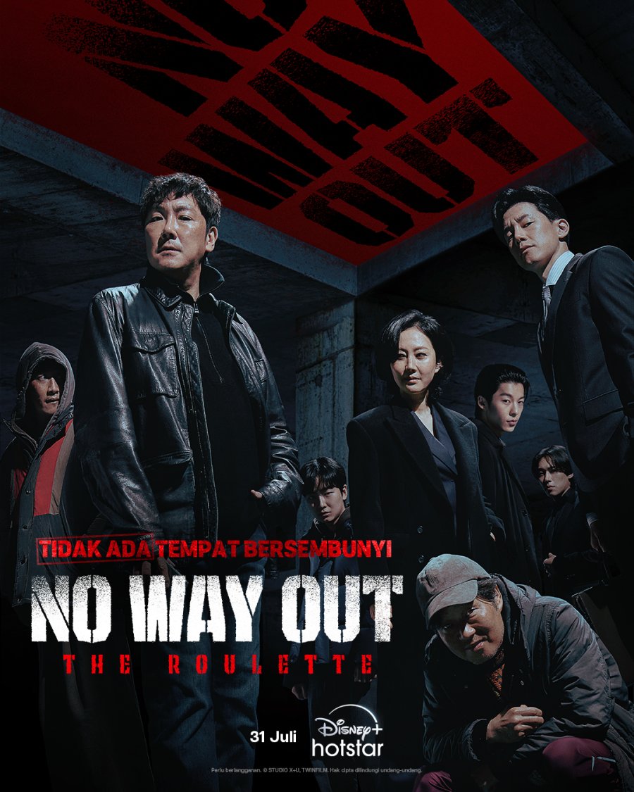 دانلود سریال کره ای بدون راه در رو :قمار 2024 No Way Out: The Roulette